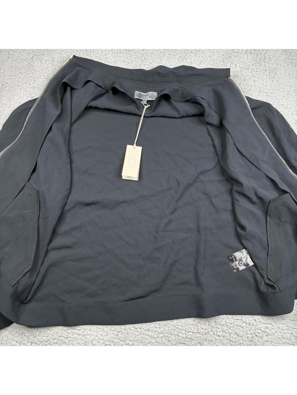 Kith‎ Connor Blouson Jacket Black Zip Harrington Lightweight Men’s Large NWT - Picture 7 of 11
